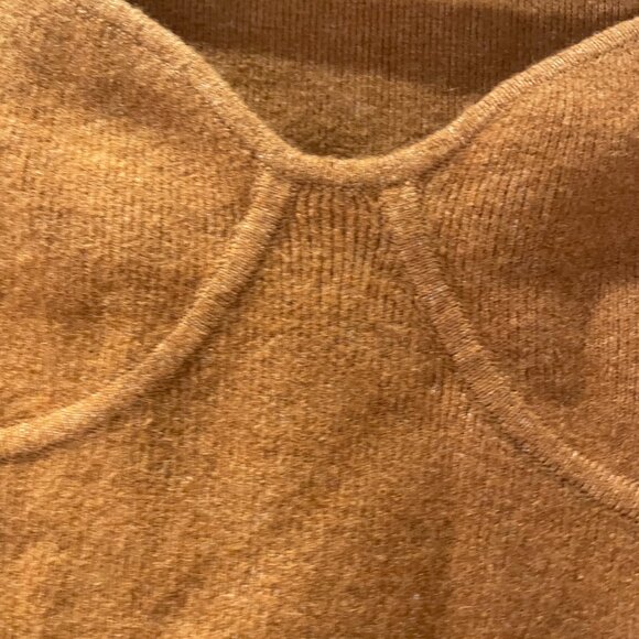 Wilfred Greer Sweater Brown cropped in Tan Small cashmere wool - Picture 5 of 8